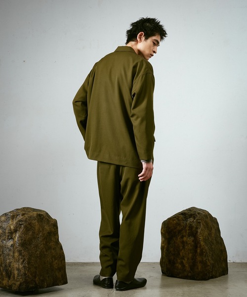 Dulcamara（ドゥルカマラ）の「よそいきオーバーJK（テーラードジャケット・メンズ・ブラック/ネイビー系/オリーブ・0/1）」の9枚目の写真