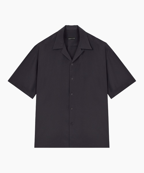 LAD MUSICIAN（ラッドミュージシャン）の「DECHINE OPEN COLLAR SS SHIRT（シャツ/ブラウス・メンズ・グリーン系その他/パープル系その他/ブラック・44/42/46）」の3枚目の写真