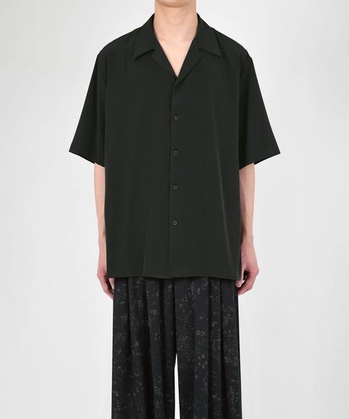 DECHINE OPEN COLLAR SS SHIRT（シャツ/ブラウス）｜LAD