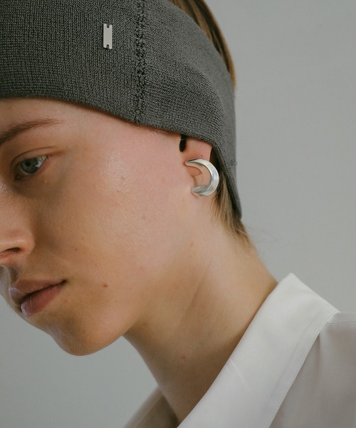 MANOF（マノフ）の「BYOKA×MANOF MOTIF PIERCE（ピアス（両耳用）・レディース・シルバー・FREE）」の3枚目の写真