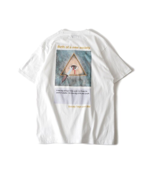 Subciety(サブサエティ)の「New World Order Tee(Tシャツ/カットソー・メンズ・ブラック/ホワイト/ネイビー・SMALL/MEDIUM/LARGE/X-LARGE/XX-LARGE)」の19枚目の写真