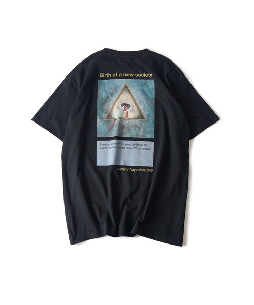 Subciety(サブサエティ)の「New World Order Tee(Tシャツ/カットソー・メンズ・ブラック/ホワイト/ネイビー・SMALL/MEDIUM/LARGE/X-LARGE/XX-LARGE)」の12枚目の写真