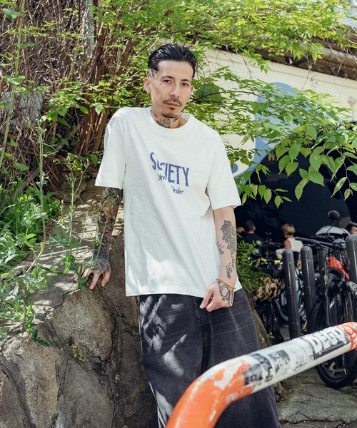 Subciety(サブサエティ)の「New World Order Tee(Tシャツ/カットソー・メンズ・ブラック/ホワイト/ネイビー・SMALL/MEDIUM/LARGE/X-LARGE/XX-LARGE)」の10枚目の写真
