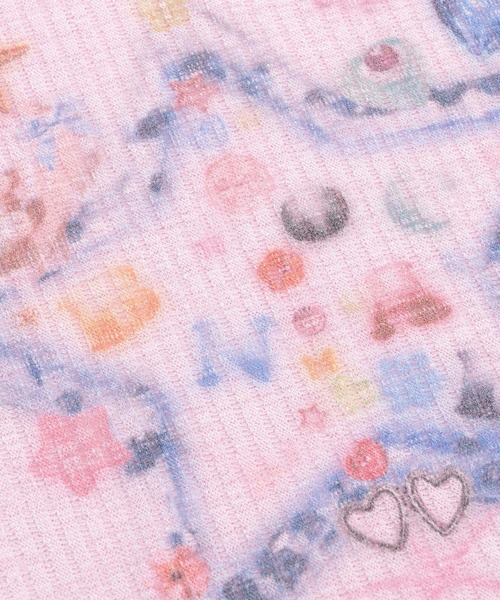 HOOK(フック)の「【HOOK】for girls スタープリントTシャツ (SS)(Tシャツ/カットソー・レディース・ピンク/ライトベージュ・MEDIUM/SMALL)」の8枚目の写真