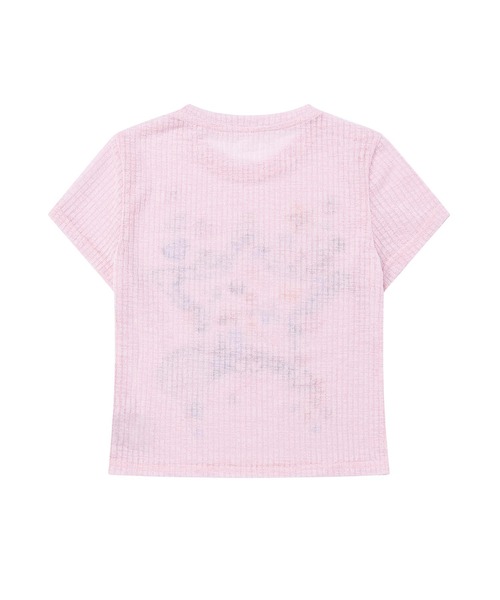 HOOK(フック)の「【HOOK】for girls スタープリントTシャツ (SS)(Tシャツ/カットソー・レディース・ピンク/ライトベージュ・MEDIUM/SMALL)」の12枚目の写真