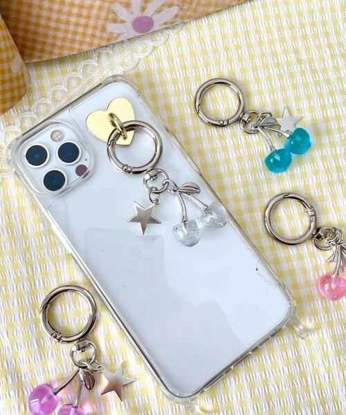 WEGO/カラークリアチェリーキーホルダー（キーホルダー）｜WEGO