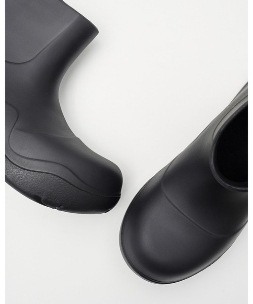 Emma Francis（エマフランシス）の「ラバー レインブーツ（レインシューズ・レディース・ブラック・35/37/39）」の3枚目の写真