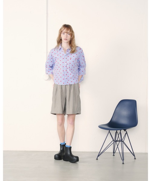 Emma Francis（エマフランシス）の「ラバー レインブーツ（レインシューズ・レディース・ブラック・35/37/39）」の11枚目の写真