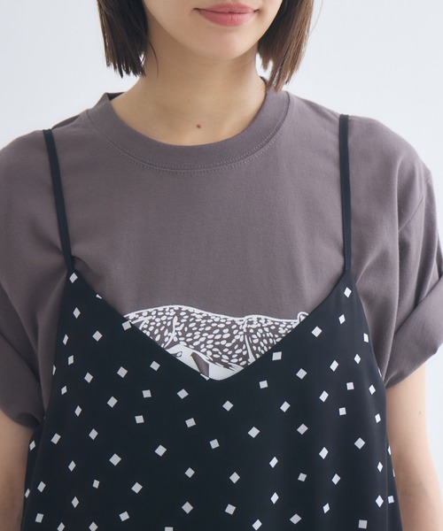 KATHARINE ROSS(キャサリンロス)の「【KATHARINE ROSS】ラップキャミサロペット(サロペット/オーバーオール・レディース・ブラック/ネイビー・MEDIUM)」の11枚目の写真