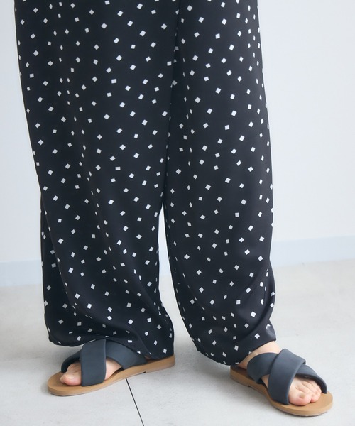 KATHARINE ROSS(キャサリンロス)の「【KATHARINE ROSS】ラップキャミサロペット(サロペット/オーバーオール・レディース・ブラック/ネイビー・MEDIUM)」の6枚目の写真