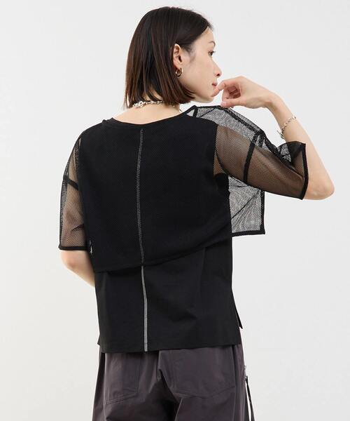 セール】メッシュTシャツ＆タンクトップセットプルオーバー（T