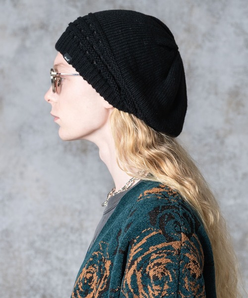 Reversible Knit Beret / リバーシブルニットベレー（ハンチング