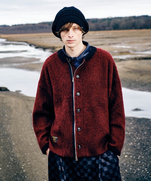 glamb（グラム）の「Reversible Knit Beret / リバーシブルニットベレー（ハンチング/ベレー帽・メンズ・ネイビー/ブラック・FREE）」の17枚目の写真