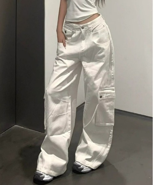 REBALANCE(リバランス)の「レディースデニムワークパンツ(デニムパンツ・レディース・A・LARGE/MEDIUM)」の7枚目の写真