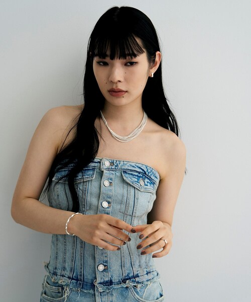 COCOSHNIK ONKITSCH(ココシュニックオンキッチュ)の「シルバー スクリューリング(リング・レディース・シルバー・10/12/14)」の2枚目の写真