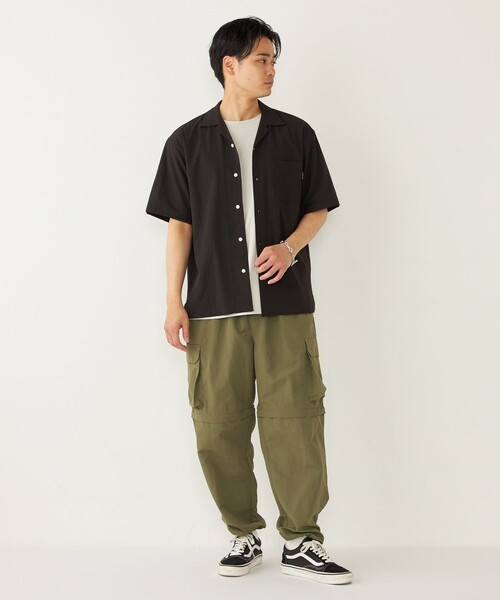 セール】SHIPS Colors:〈洗濯機可能〉コンバーチブル パンツ（カーゴ