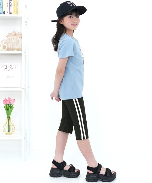 セール】ライン七分丈フレアパンツ（その他パンツ）｜Bee des