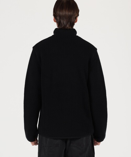 セール】リサイクルカシミヤ ニットコート MRBC2169（ブルゾン