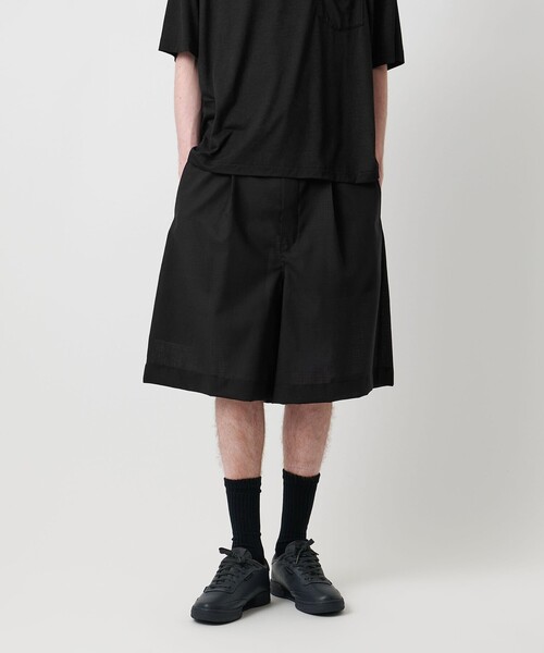 UNITED ARROWS & SONS（ユナイテッドアローズアンドサンズ）の「＜UNITED ARROWS & SONS by MASAKI KAWASE＞ W/N RS SHORTS/ショーツ（その他パンツ・メンズ・ブラック・S/M/L）」の10枚目の写真