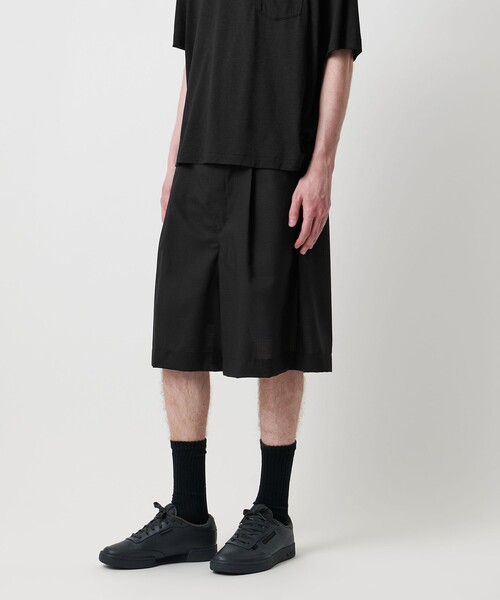 UNITED ARROWS & SONS（ユナイテッドアローズアンドサンズ）の「＜UNITED ARROWS & SONS by MASAKI KAWASE＞ W/N RS SHORTS/ショーツ（その他パンツ・メンズ・ブラック・S/M/L）」の9枚目の写真
