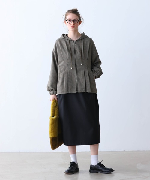 Kelen(ケレン)の「「KELEN / ケレン」バイカラーエコファーバッグ(エコバッグ/サブバッグ・レディース・モカ/マスタード/ボルドー・FREE)」の22枚目の写真