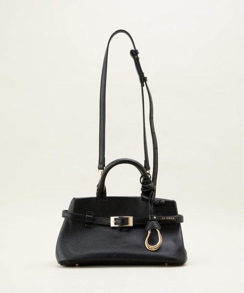 LE VERNIS（ル・ベルニ）の「LE VERNIS(ル・ベルニ) 【オケージョン対応】Poire Charm bag（ハンドバッグ・レディース・ブラウン/モカ/ブラック・FREE）」の4枚目の写真