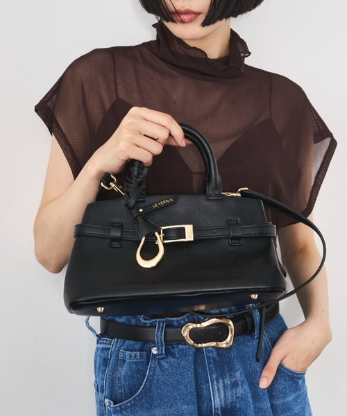 セール】LE VERNIS(ル・ベルニ) 【オケージョン対応】Poire Charm bag  