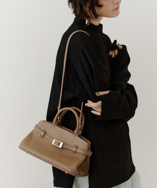 LE VERNIS（ル・ベルニ）の「LE VERNIS(ル・ベルニ) 【オケージョン対応】Poire Charm bag（ハンドバッグ・レディース・ブラウン/モカ/ブラック・FREE）」の18枚目の写真