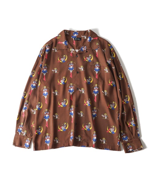 Subciety(サブサエティ)の「Moon light aloha shirt(シャツ/ブラウス・メンズ・ピンク/ブラウン/ブラック・X-LARGE/LARGE/MEDIUM/SMALL)」の18枚目の写真