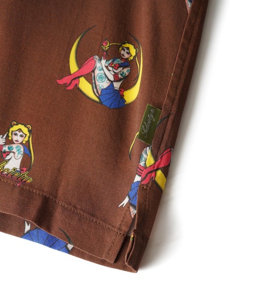 Subciety(サブサエティ)の「Moon light aloha shirt(シャツ/ブラウス・メンズ・ピンク/ブラウン/ブラック・X-LARGE/LARGE/MEDIUM/SMALL)」の15枚目の写真