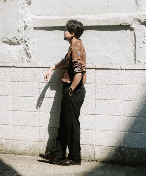 Subciety(サブサエティ)の「Moon light aloha shirt(シャツ/ブラウス・メンズ・ピンク/ブラウン/ブラック・X-LARGE/LARGE/MEDIUM/SMALL)」の22枚目の写真