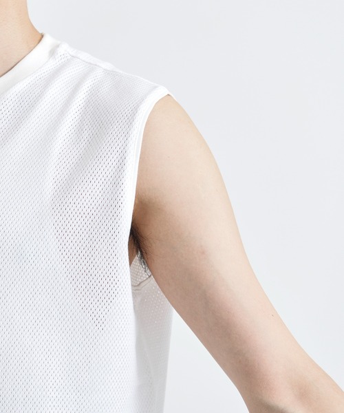 MARKA/マーカ】MESH SLEEVELESS TEE（タンクトップ）｜marka