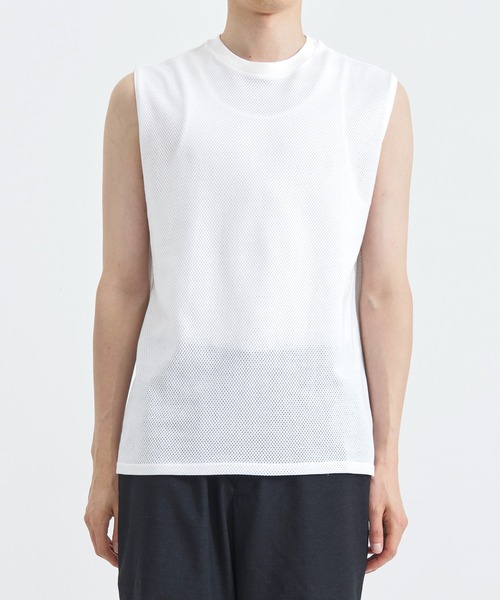 MARKA/マーカ】MESH SLEEVELESS TEE（タンクトップ）｜marka