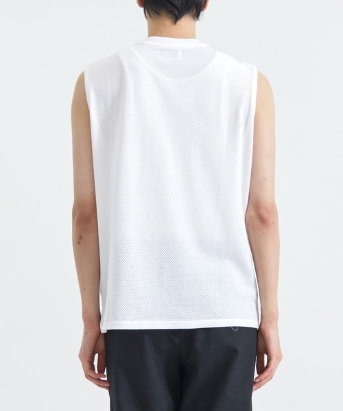 トップス marno Marlee Tee MARKA/マーカ】MESH SLEEVELESS TEE（タンクトップ）｜marka