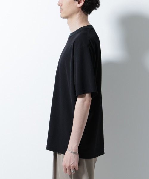 NANO universe(ナノユニバース)の「メランジサーフニットTシャツ半袖(ニット/セーター・メンズ・ブラック/ブラウン/ネイビー・M/S/L)」の17枚目の写真