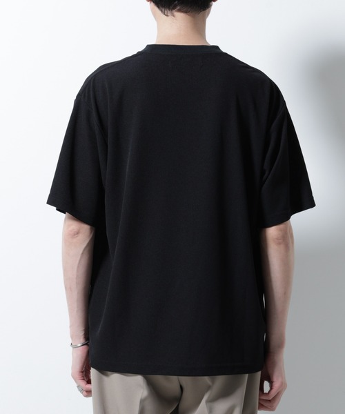 NANO universe(ナノユニバース)の「メランジサーフニットTシャツ半袖(ニット/セーター・メンズ・ブラック/ブラウン/ネイビー・M/S/L)」の21枚目の写真