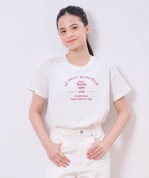 pom ponette junior（ポンポネットジュニア）の「【接触冷感】【抗菌】カップつきロゴTシャツ（Tシャツ/カットソー）」