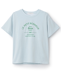 pom ponette junior（ポンポネットジュニア）の「【接触冷感】【抗菌】カップつきロゴTシャツ（Tシャツ/カットソー）」