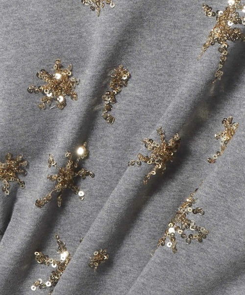 ESTNATION（エストネーション）の「COLUMN / スパングル タンクトップ＜PERMANENT＞（Tシャツ/カットソー・レディース・グレー/ホワイト/ブラック・FREE）」の6枚目の写真