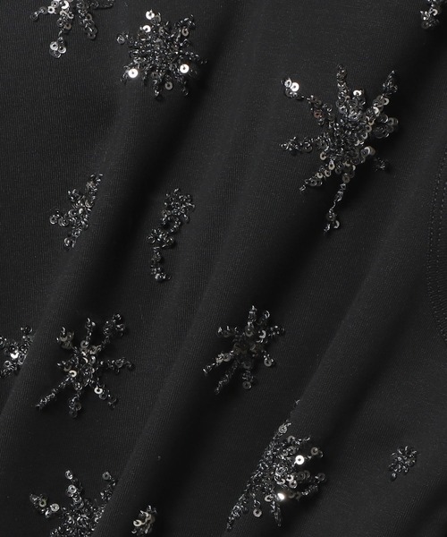 ESTNATION（エストネーション）の「COLUMN / スパングル タンクトップ＜PERMANENT＞（Tシャツ/カットソー・レディース・グレー/ホワイト/ブラック・FREE）」の7枚目の写真