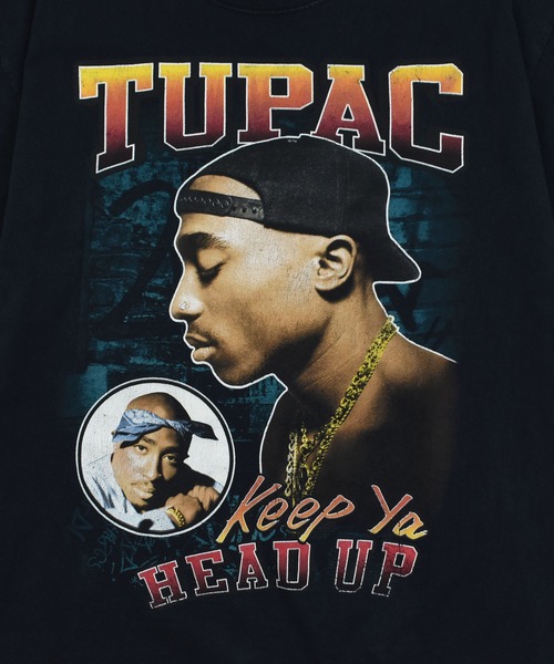RAP TEES 2PAC TUPAC バンドTシャツ 関税送料無料 レア☆オフィシャル TUPAC ラップTシャツ 2PAC バンドT (Tシャツ