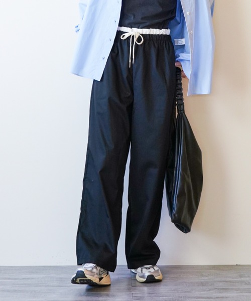 gossip!ロサンゼルス(ゴシップロサンゼルス)の「ウエストフリル ドロストルーズパンツ(その他パンツ・レディース・ブラック/チェック/ピンク・FREE)」の13枚目の写真
