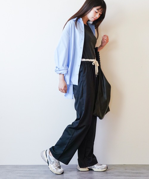 gossip!ロサンゼルス(ゴシップロサンゼルス)の「ウエストフリル ドロストルーズパンツ(その他パンツ・レディース・ブラック/チェック/ピンク・FREE)」の12枚目の写真