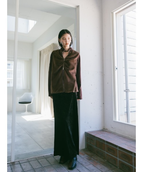 Fur Docking Zip Top/ファードッキングジップトップ（その他トップス