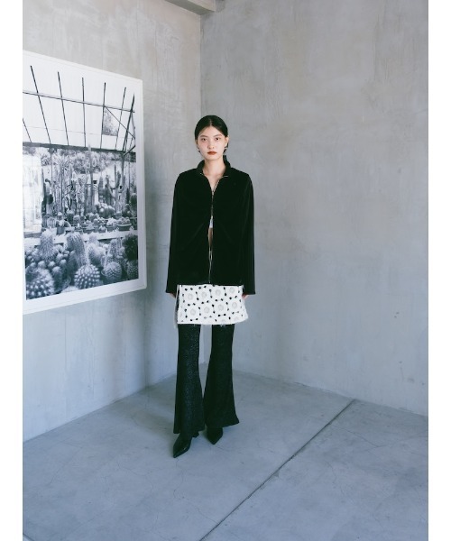 sahara（サハラ）の「Fur Docking Zip Top/ファードッキングジップトップ（その他トップス・レディース・ブラウン/その他/ブラック・FREE）」の22枚目の写真