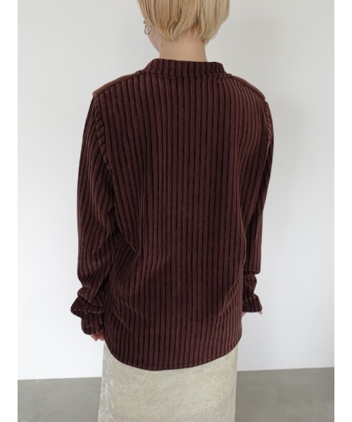 Fur Docking Zip Top/ファードッキングジップトップ（その他トップス