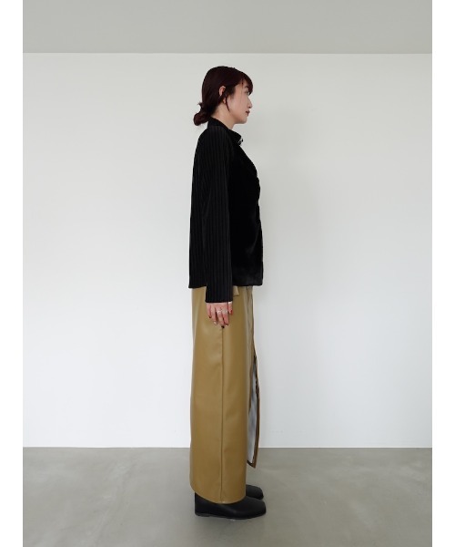 Fur Docking Zip Top/ファードッキングジップトップ（その他トップス