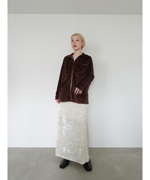 Fur Docking Zip Top/ファードッキングジップトップ（その他トップス