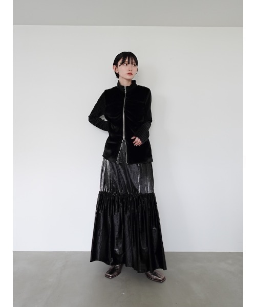 Fur Docking Zip Top/ファードッキングジップトップ（その他トップス