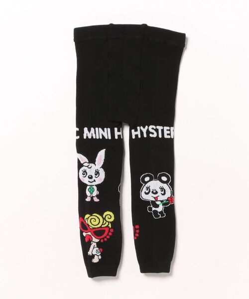 HYSTERIC MINI(ヒステリックミニ)の「LOVELY FRIENDS JQ レギンス(その他パンツ・キッズ・ホワイト/レモンイエロー/ブラック・70-80cm/90-100cm)」の4枚目の写真